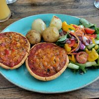 Vegan Mediterranean Tarte at 3 Hammers Bar & Bistro Ltd in Wolverhampton