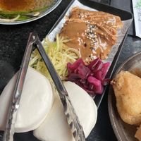 Bean curd DIY bao  at Rice Queen in Fitzroy