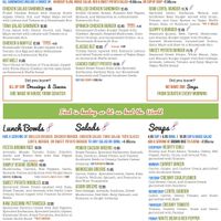Lunch menu at Fresh First - Maybe closed in Fort Lauderdale