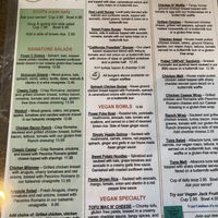 Lunch Menu  at Fresh First - Maybe closed in Fort Lauderdale