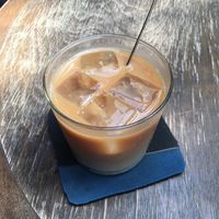 Caffe latte  at Beach Muffin in Zushi