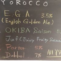 Award-winning local beers on tap at Beach Muffin in Zushi