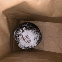 Vegan muffin for the road at Beach Muffin in Zushi