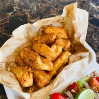 Fried potatoes at Beach Muffin in Zushi