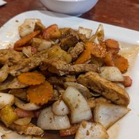 Stir fry pineapple with tofu at Pho Viet Royal in Bethlehem
