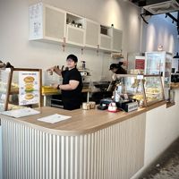 Cafe interiors and friendly staff ☺️  at Bagel's Dream in George Town