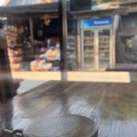 Soy cappuccino + vibe  at Jay's Coffee Shop in Don Det