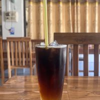 Ice caffee  at Jay's Coffee Shop in Don Det