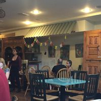 view from the back at Infini-T Cafe and Spice Souk in Princeton