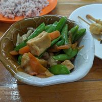 Tofu and beans at Vegetarian Food Health Kitchen - ครัวสุขภาพอาหารเจ อ in Udon Thani