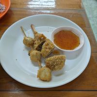Drumstick cut and meatballs at Vegetarian Food Health Kitchen - ครัวสุขภาพอาหารเจ อ in Udon Thani