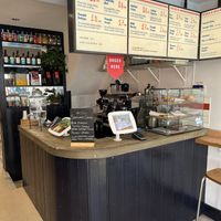 Counter   at Shotwave Coffee in North West London