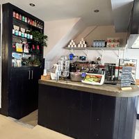 Counter   at Shotwave Coffee in North West London