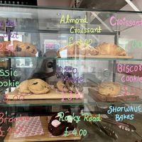 Cakes, pastries and cookies available   at Shotwave Coffee in North West London