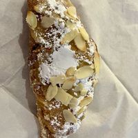 Vegan almond croissant   at Shotwave Coffee in North West London