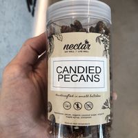 Candied pecans  at Nectar - Saadiyat in Abu Dhabi