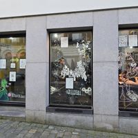 Front at L'Abeille Blanche in Brussels