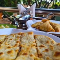 Aloo Paratha. Hearty! at Mombasa Street Foodz in Nairobi