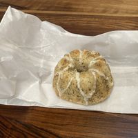 Vegan lemon Bundt cake  at Cardigan Donuts - City Center in Minneapolis