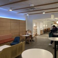 Seating  at Cardigan Donuts - City Center in Minneapolis