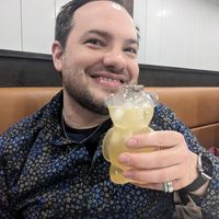 Teddy Bear cocktail at Omari's Music Bar in Washington