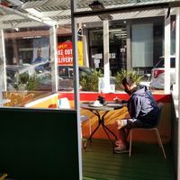 Corona cubby at The Original Buddha Bodai - Kosher Vegetarian Restaurant in New York City