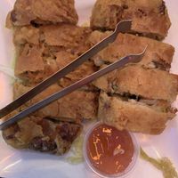 Bean curd roll at The Original Buddha Bodai - Kosher Vegetarian Restaurant in New York City