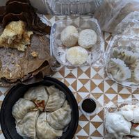 Dim sum! at The Original Buddha Bodai - Kosher Vegetarian Restaurant in New York City