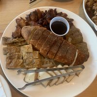 5 colors appetizer  at The Original Buddha Bodai - Kosher Vegetarian Restaurant in New York City