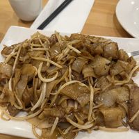 Beef chow fun at The Original Buddha Bodai - Kosher Vegetarian Restaurant in New York City