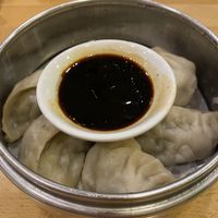 Steamed dumplings   at The Original Buddha Bodai - Kosher Vegetarian Restaurant in New York City