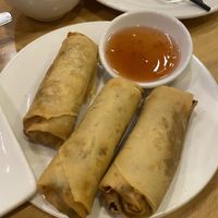 Spring rolls  at The Original Buddha Bodai - Kosher Vegetarian Restaurant in New York City