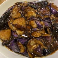 Eggplant in garlic sauce   at The Original Buddha Bodai - Kosher Vegetarian Restaurant in New York City
