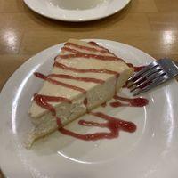 Vegan cheesecake!  at The Original Buddha Bodai - Kosher Vegetarian Restaurant in New York City