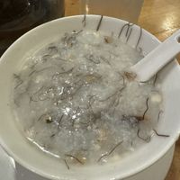 Mushroom congee  at The Original Buddha Bodai - Kosher Vegetarian Restaurant in New York City