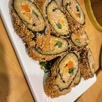 Seaweed sesame roll   at The Original Buddha Bodai - Kosher Vegetarian Restaurant in New York City
