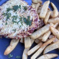 Vegan Parma  at The Korumburra Middle Hotel in Korumburra