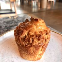 Salted caramel muffin  at ORIGIN 33 - The Galleria Mall in Abu Dhabi