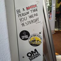 Awesome stickers! at etisch. in Munich