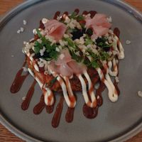 Vegan okonomiyaki  at Foodporn in Sylt
