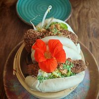 Bao buns at Bar Verde in Maastricht