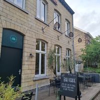 Outside at Bar Verde in Maastricht