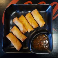 Veggie Frühlingsrollen #Veganuary at Saigon Delis in Wiesbaden