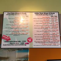 Wraps and bowls at Longboards Wraps & Bowls  in Lees Summit