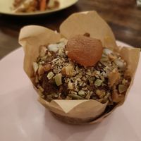 Vegan Pumpkin Muffin at Bungalow café & bakery in Muntinlupa