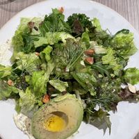 Avocado salad with kiwi, nuts and seeds    at plant more in Tokyo
