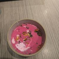 Soup of the day (Beet & Potato) at plant more in Tokyo