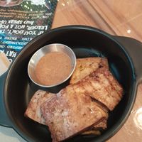 Marinaded tofu at Mad Cucumber in Bournemouth