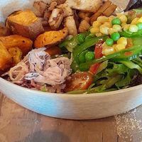 Cajun chken bowl at Mad Cucumber in Bournemouth