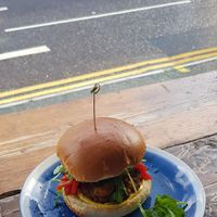 Burger whose name I forgot at Mad Cucumber in Bournemouth